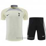 Tracksuit Tottenham Hotspur 2022-2023 Short Sleeve Beige - Shorts