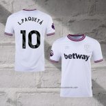 West Ham Player L.Paqueta Away Shirt 2023-2024