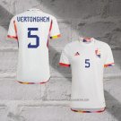 Belgium Player Vertonghen Away Shirt 2022