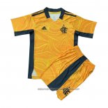 Flamengo Home Goalkeeper Shirt 2021 Kid