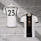 Germany Player Schlotterbeck Home Shirt 2022