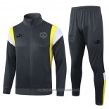 Jacket Tracksuit Borussia Dortmund 2023-2024 Grey