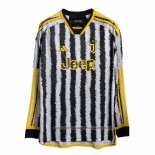 Juventus Home Shirt 2023-2024 Long Sleeve