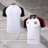 Manchester United Shirt Polo 2022-2023 White