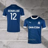 Olympique Marseille Player Renan Lodi Away Shirt 2023-2024