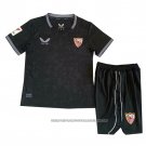 Sevilla Goalkeeper Shirt 2023-2024 Kid Black