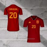 Spain Player Carvajal Home Shirt 2022
