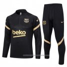 Sweatshirt Tracksuit Barcelona 2023-2024 Black