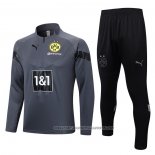 Sweatshirt Tracksuit Borussia Dortmund 2022-2023 Grey