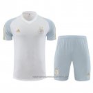 Tracksuit Algeria 2023-2024 Short Sleeve White - Shorts