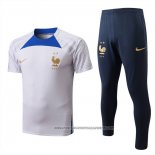 Tracksuit France 2022-2023 Short Sleeve White