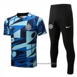 Tracksuit Inter Milan 2022-2023 Short Sleeve Blue