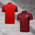 Bayern Munich Shirt Polo 2022-2023 Red