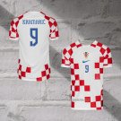 Croatia Player Kramaric Home Shirt 2022