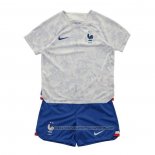 France Away Shirt 2022 Kid