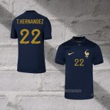 France Player T.Hernandez Home Shirt 2022
