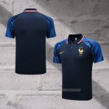 France Shirt Polo 2022-2023 Blue Oscuro
