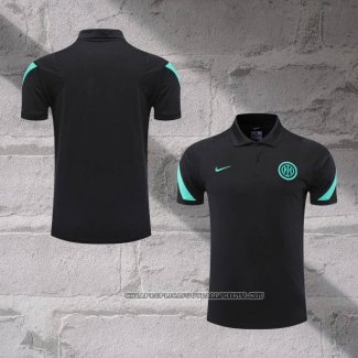 Inter Milan Shirt Polo 2022-2023 Black