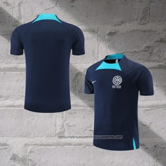 Inter Milan Training Shirt 2022-2023 Blue