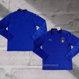 Italy Home Shirt 2020-2021 Long Sleeve