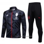 Jacket Tracksuit AC Milan 2022-2023 Grey
