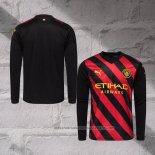 Manchester City Away Shirt 2022-2023 Long Sleeve