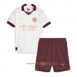 Manchester City Away Shirt 2023-2024 Kid