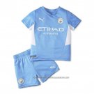 Manchester City Home Shirt 2021-2022 Kid