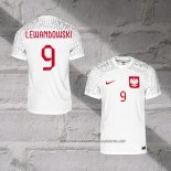 Poland Player Lewandowski Home Shirt 2022