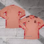 Spain Home Goalkeeper Shirt 2020 Long Sleeve