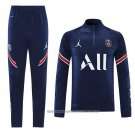 Sweatshirt Tracksuit Paris Saint-Germain Jordan 2022-2023 Blue