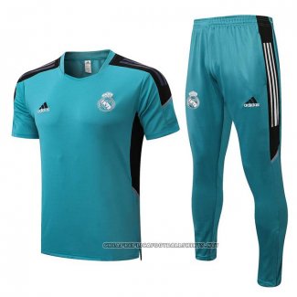 Tracksuit Real Madrid 2022-2023 Short Sleeve Blue