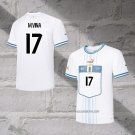 Uruguay Player M.Olivera Away Shirt 2022