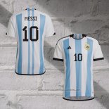 Argentina Player Messi Home Shirt 2022