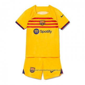 Barcelona Fourth Shirt 2022-2023 Kid