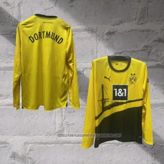 Borussia Dortmund Home Shirt 2023-2024 Long Sleeve