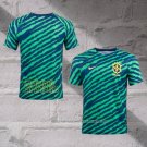 Brazil Shirt Pre-Match 2022 Green