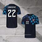 Croatia Player Juranovic Away Shirt 2022