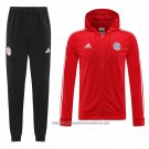 Hooded Tracksuit Bayern Munich 2022-2023 Red