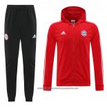 Hooded Tracksuit Bayern Munich 2022-2023 Red