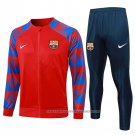 Jacket Tracksuit Barcelona 2023-2024 Kid Red