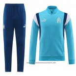 Jacket Tracksuit Olympique Marseille 2023-2024 Kid Blue