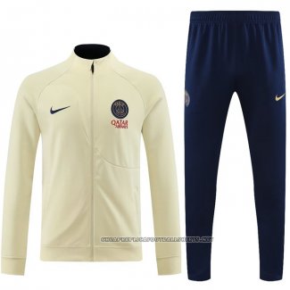 Jacket Tracksuit Paris Saint-Germain 2023-2024 Yellow