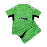 Juventus Goalkeeper Shirt 2023-2024 Kid Green