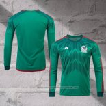 Mexico Home Shirt 2022 Long Sleeve