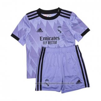 Real Madrid Away Shirt 2022-2023 Kid