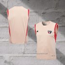 Sao Paulo Training Shirt 2023-2024 Without Sleeves Yellow