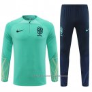 Sweatshirt Tracksuit Brazil 2022-2023 Green