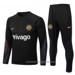 Sweatshirt Tracksuit Chelsea 2022-2023 Black