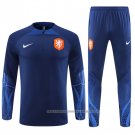 Sweatshirt Tracksuit Holland 2022-2023 Blue Oscuro